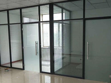 铝合金型材玻璃隔断墙