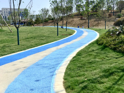 小区透水地坪施工