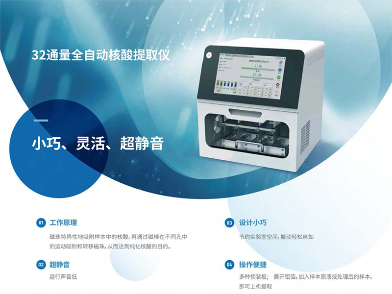 32通量全自动核酸提取仪